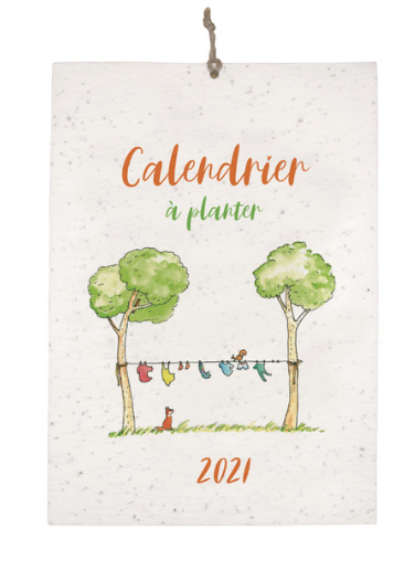 Le calendrier à semer Idée Maîtresse, illustrations sur le thème des animaux des bois